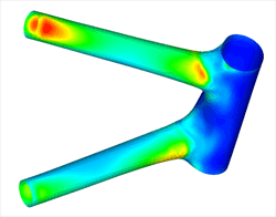 Structural analysis of part in Autodesk FEA